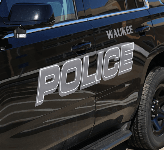 waukee police car web
